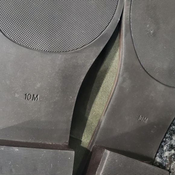 MICHAEL KORS Lainey Zip-Up Boots Padded Round Toe Logo Stretch Leather - Picture 12 of 13